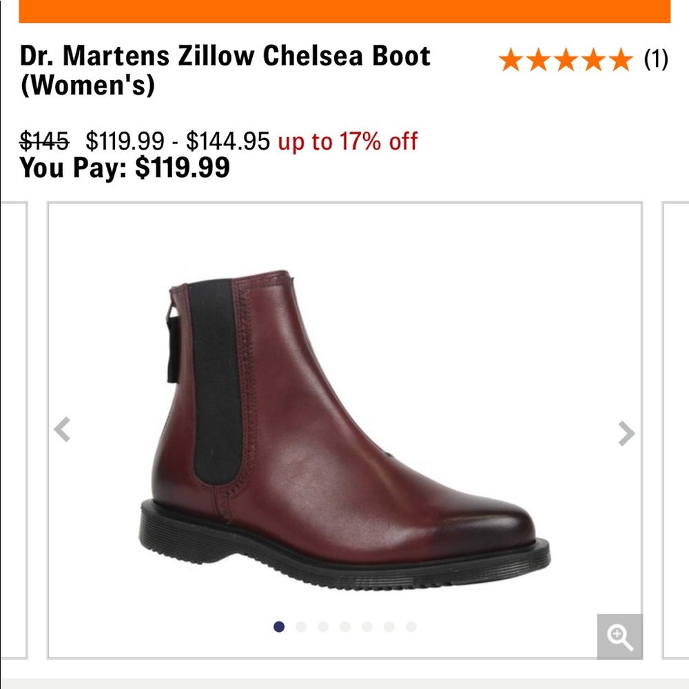 NWT Dr. Marten’s Zillow Chelsea Boots